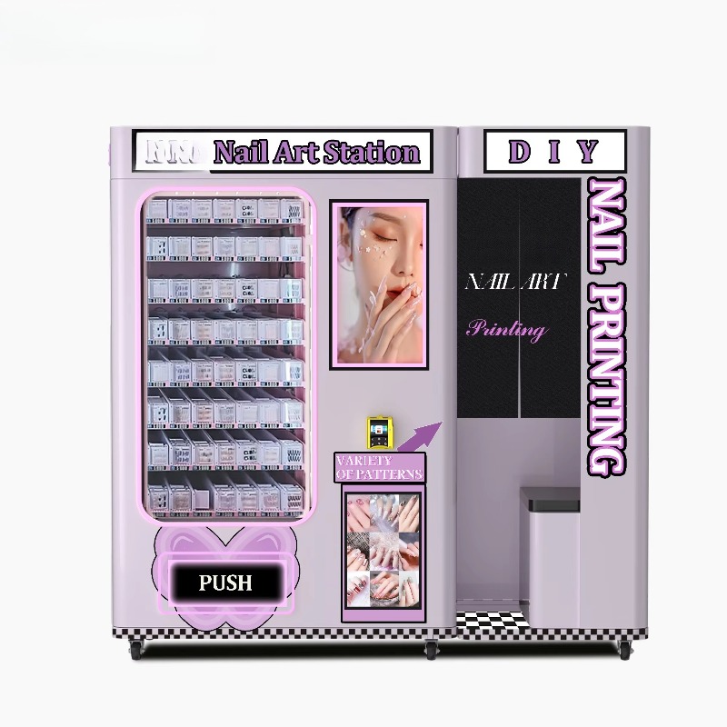 Commercial Nail Printing Machine - Máquina de Venda Automática Portátil Comercial