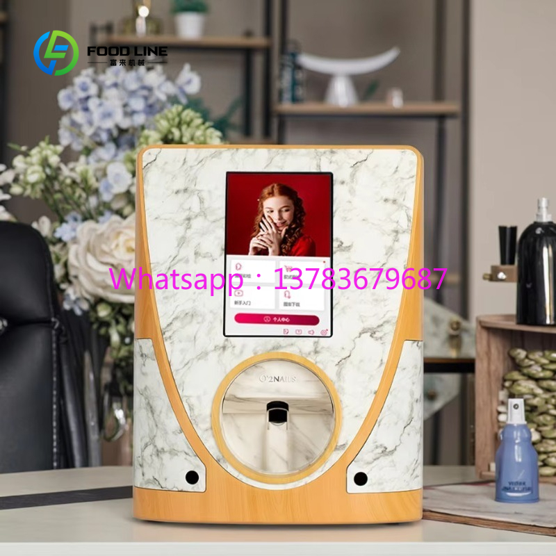 Commercial Nail Printing Machine - Máquina de Impressão de Unhas 3D