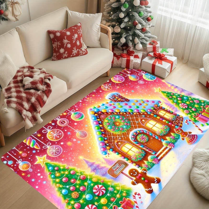 Commercial Printing House - Tapete de Natal com Estampa de