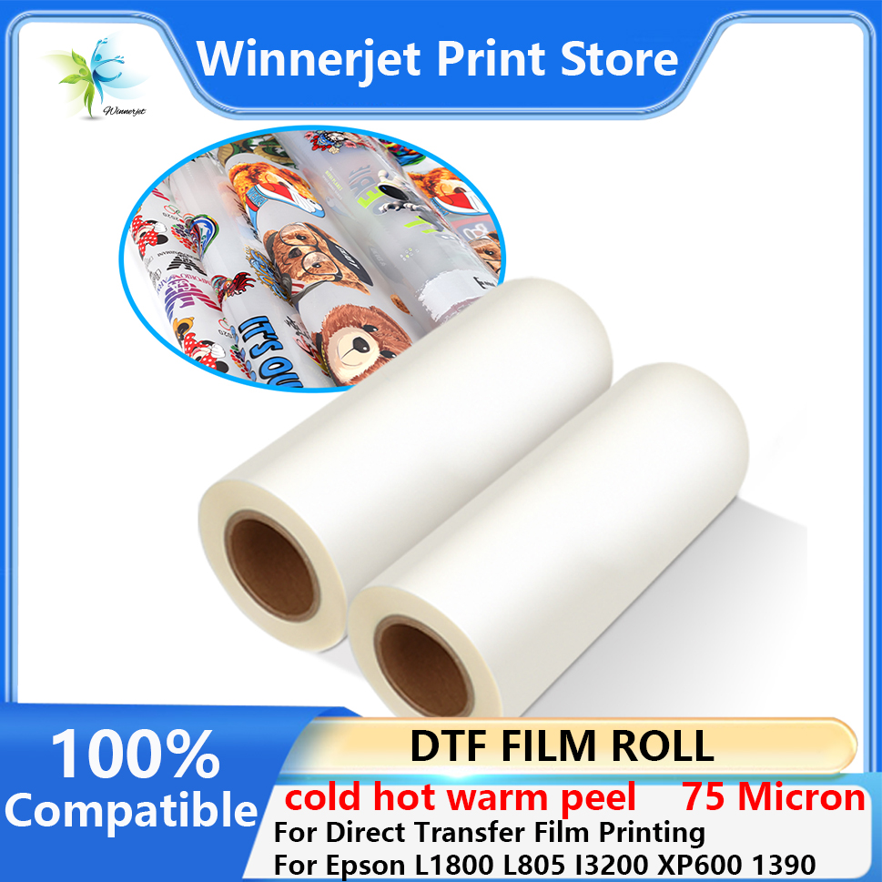 Dtf Hot Peel Film - Rolo de filme pet dtf de