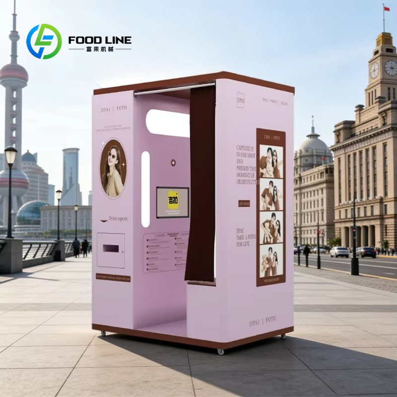 Commercial Printing Factory - Cabine de selfie personalizada com impressão