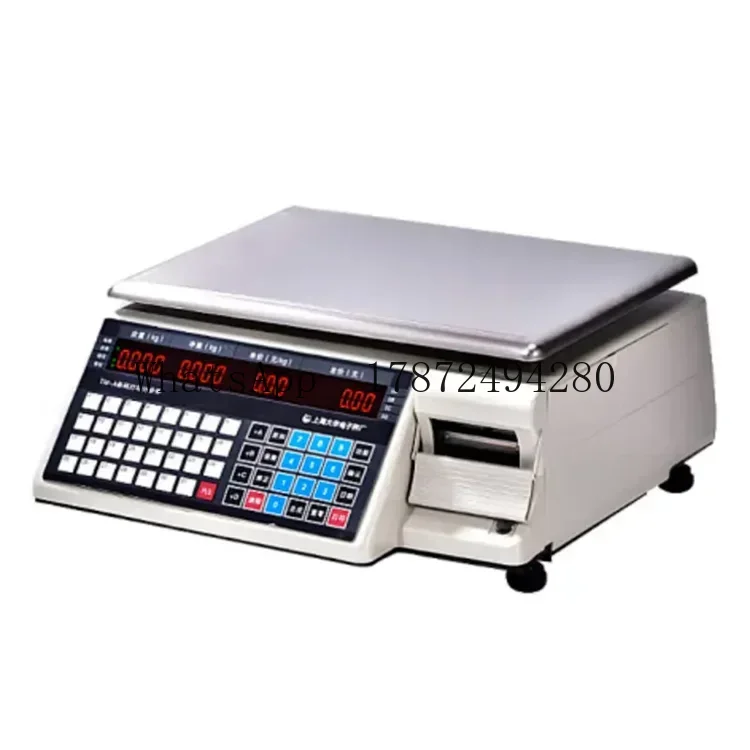 Commercial Label Printing Machine - Balança Comercial com Impressora de Código