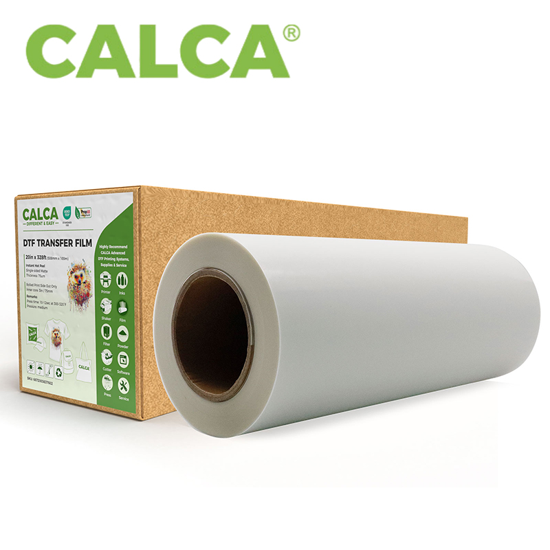 Dtf Hot Peel Film - CALCA-Instant Hot Peel DTF Transfer Film,