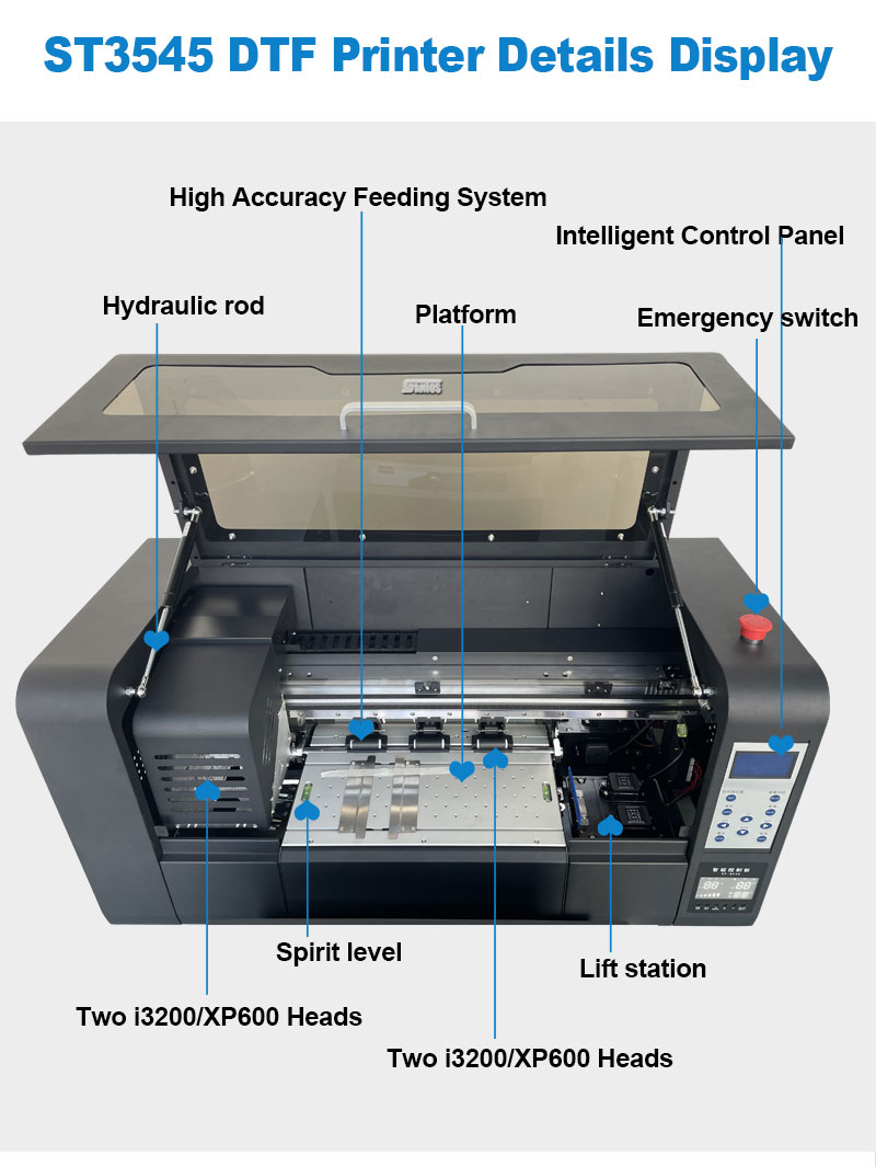 Impressora DTF A3 de 30CM com  - Commercial Printing Machine For Shirts avaliação e preço