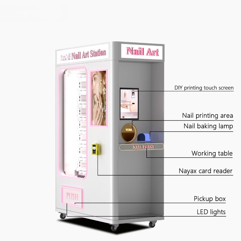 Máquina de Venda Automática Po - Commercial Nail Printing Machine avaliação e preço