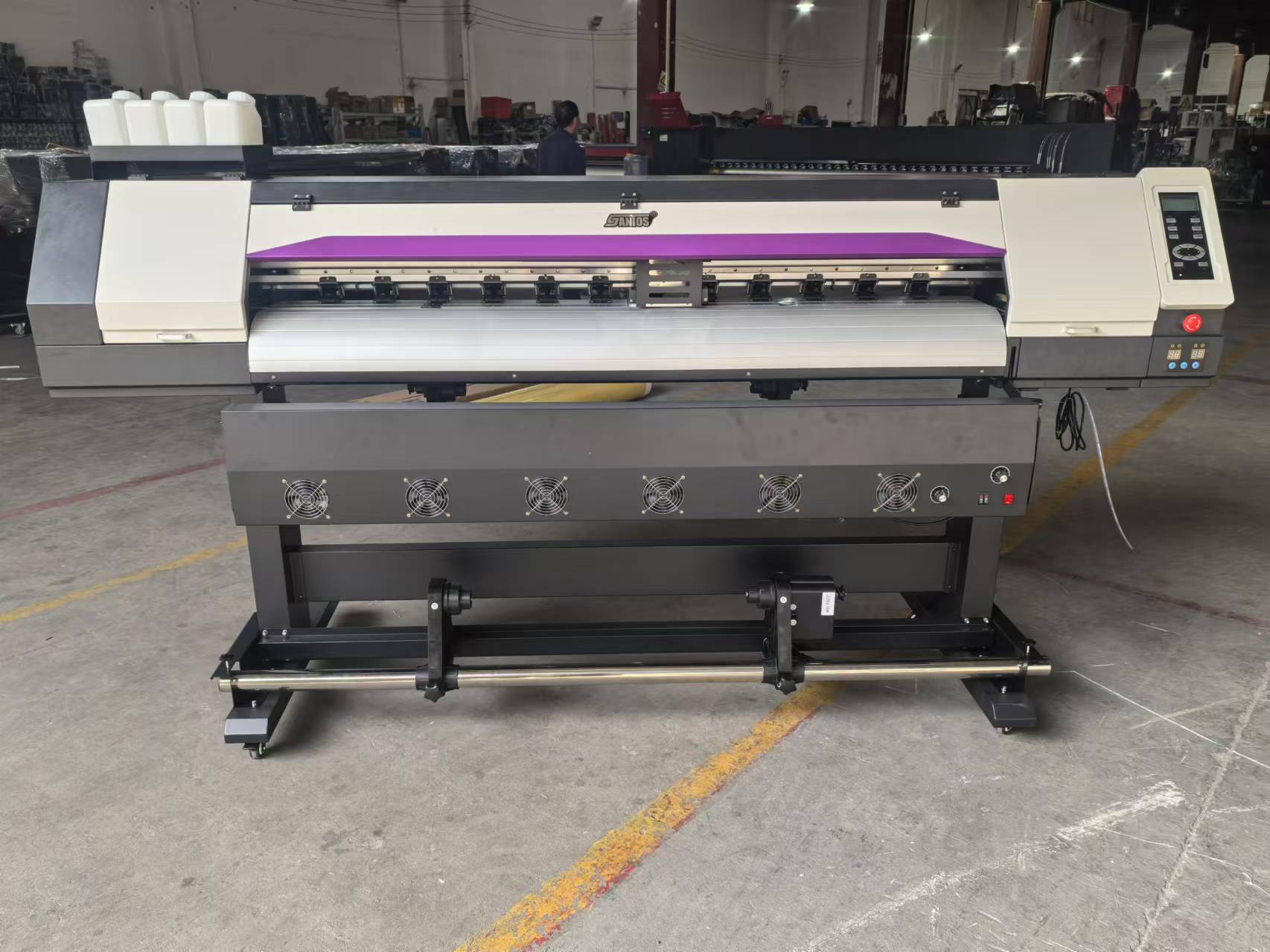 Mais nova máquina de impressão - Commercial Vinyl Printing Machine avaliação e preço