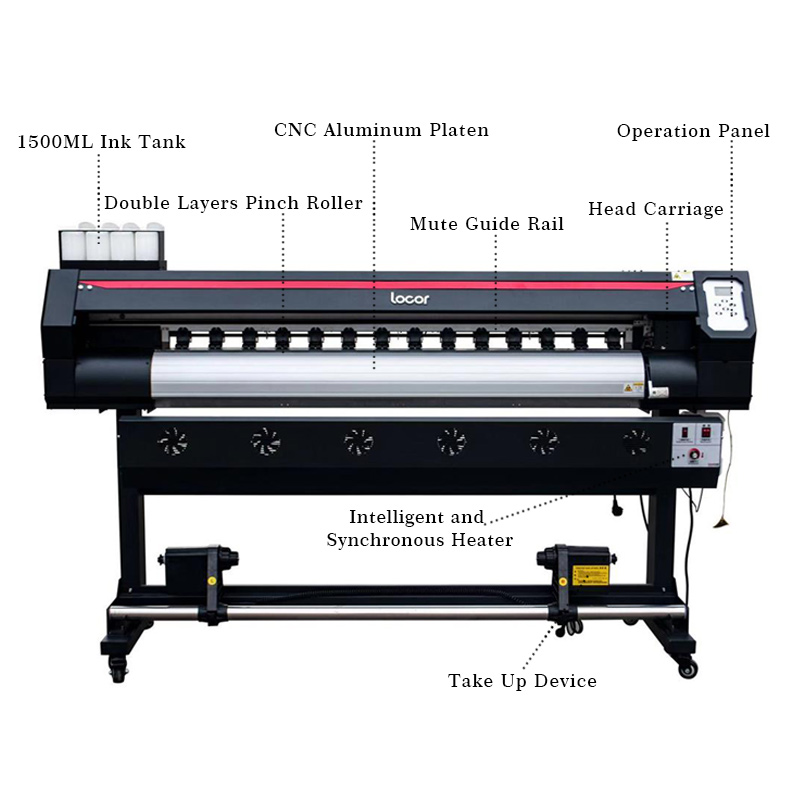 Impressora eco solvente popula - Commercial Vinyl Printing Machine avaliação e preço
