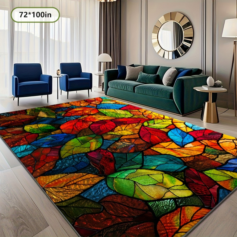 Tapete de Área VIKAMA com Esta - Commercial Glass Printing avaliação e preço