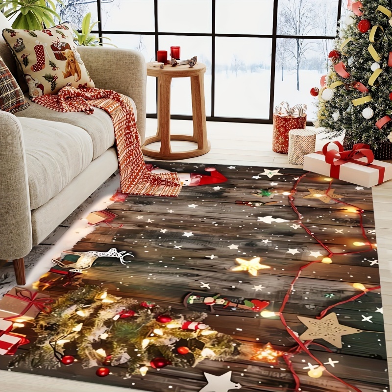 Tapete de Natal com Estampa de - Commercial Printing House avaliação e preço