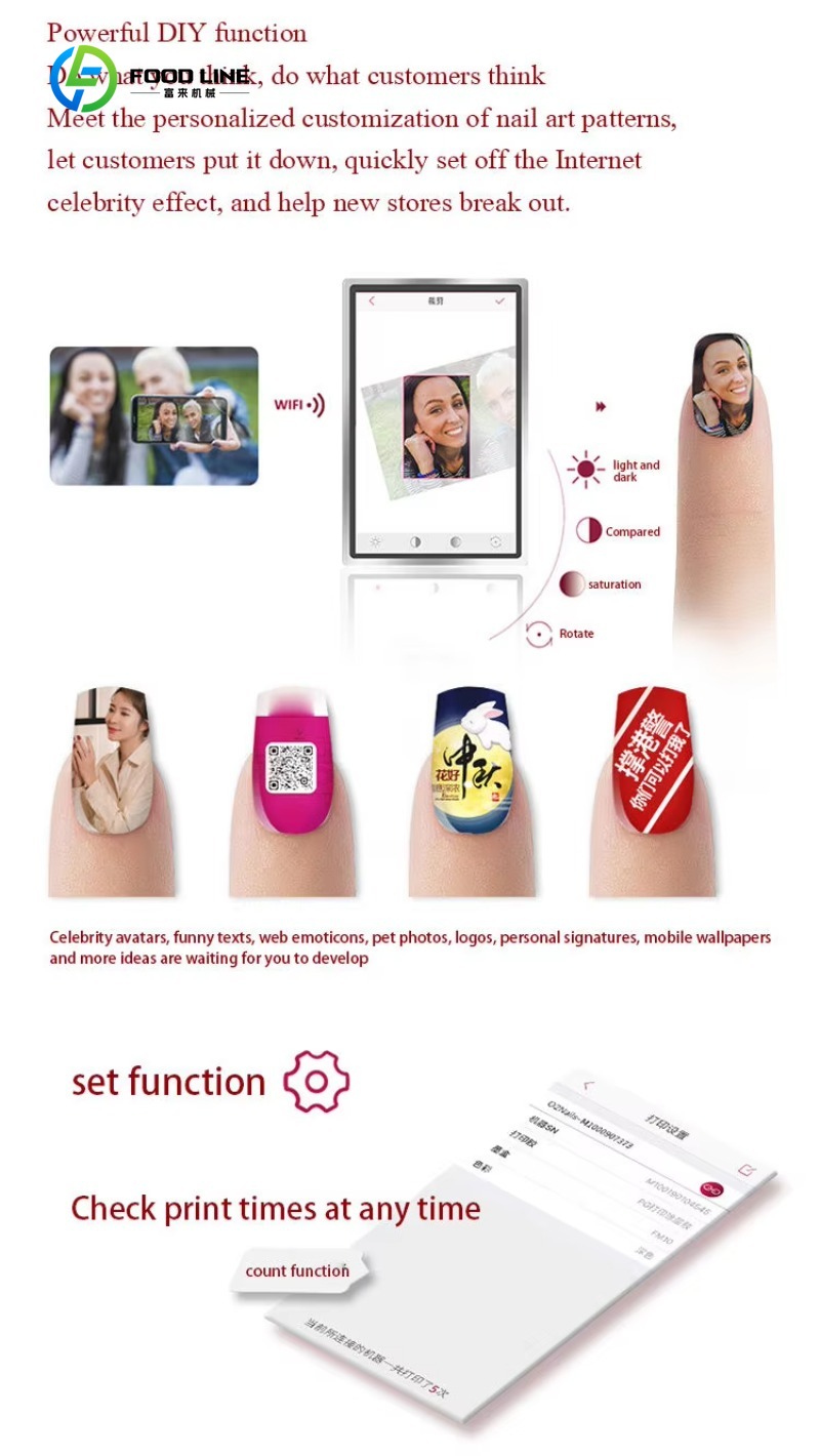 Impressora Digital 3D Personal - Commercial Nail Printing Machine avaliação e preço