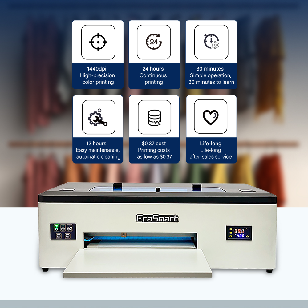 EraSmart-1390 Print Cabeça Con - Commercial Printing Machine For Shirts avaliação e preço