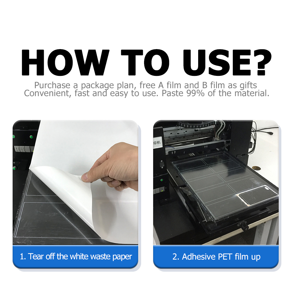 Película AB transparente e sem - Uv Flatbed Printer avaliação e preço