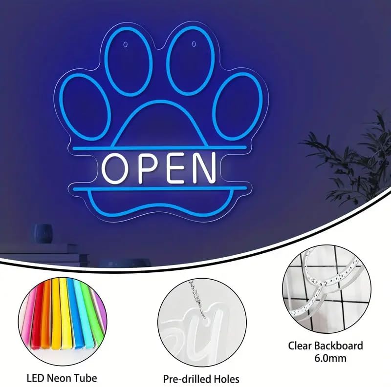 Led sinal de néon usb reguláve - Commercial Printing Shop avaliação e preço